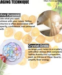 Yellow Aventurine Rune Set 2