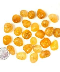 Yellow Aventurine Rune Set