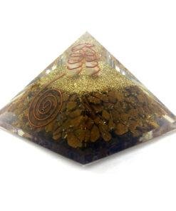 Yellow Camel Jasper Orgonite Pyramid