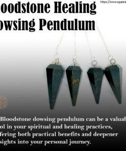 Bloodstone Healing Dowsing Pendulum 4